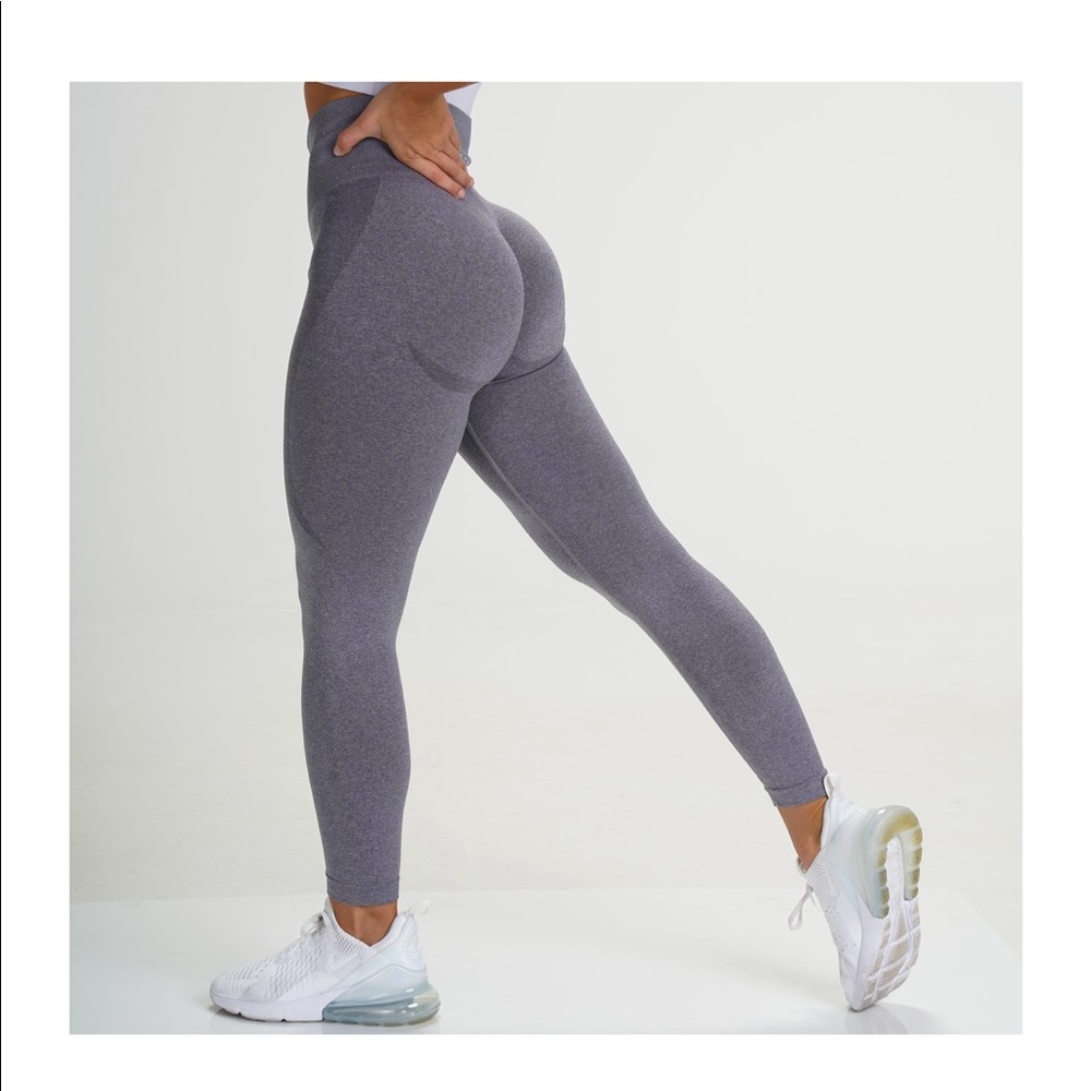 Nvgtn Grey Contour Seamless Leggings
